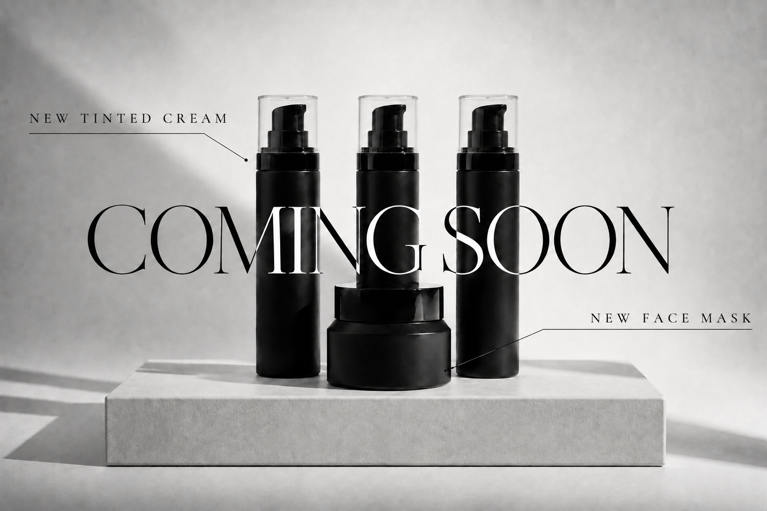 DPCOSMETICS Coming Soon — new tinted cream and new face mask